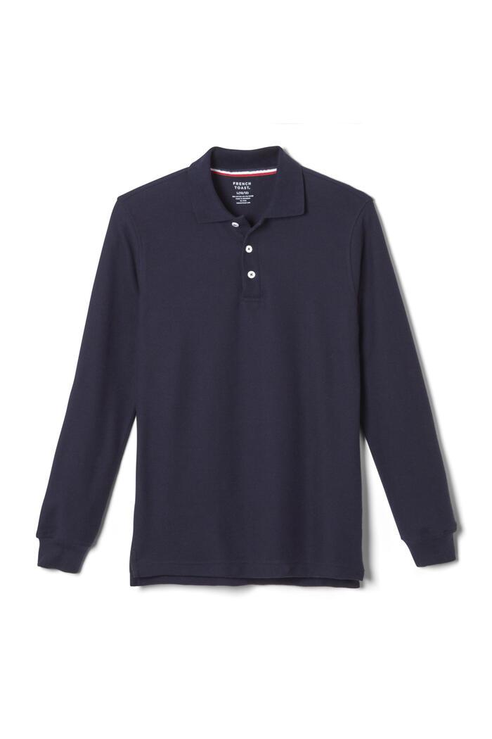 Clairbourn School - Youth Long Sleeve Pique Polo