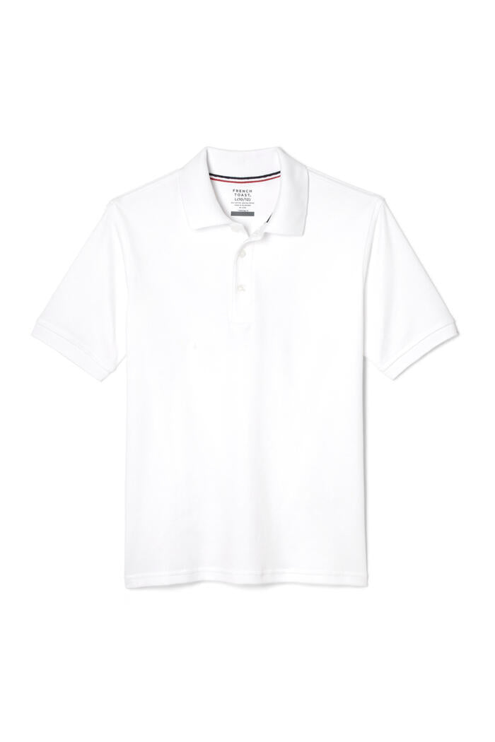 French Toast - Youth Short Sleeve Interlock Knit Polo