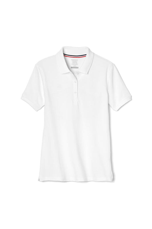French Toast - Girls Short Stretch Sleeve Pique Polo